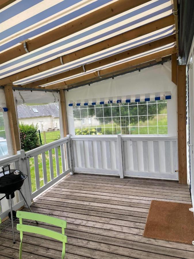 Biville-sur-Mer Mobil-Home 4/6 Personnes , Terrasse Couverte ,Piscine Chauffee . מראה חיצוני תמונה